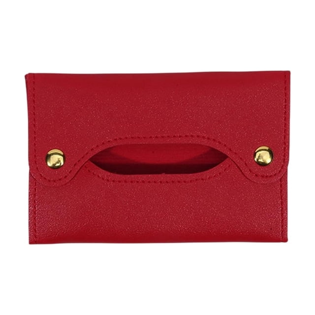 Estuche de toallitas húmedas de piel sintética,mini dispensador de pañuelos de viaje,bolsa reutilizable para guardar toallas sanitarias,ideal para uso en exteriores,soporte portátil para pañuelos