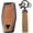 4 Button Brown, variant on Key Fob Cover Compatible with Mitsubishi Outlander PHEV Pajero Sport L200 Delica Mini eK Colt Leather 3 Button 2025-2026 Keychain Case Holder Protector,2 Button Black