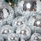 thumbnail image 2 of Christmas Silver Mirror Reflective Ball Christmas Tree Decoration Shining Ball Birthday Wedding Home Party Bar Decor Bauble, 2 of 5