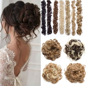 S Noilite Scrunchie Messy Hair Bun Maker Long Wrap Around Hair