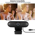 thumbnail image 3 of HLONK Webcam 1080P HD with Microphone USB Autofocus Web Camera Computer Noise-cancelling Driver-free Web Cam for PC Laptop Desktop Support Windows10, 3 of 10