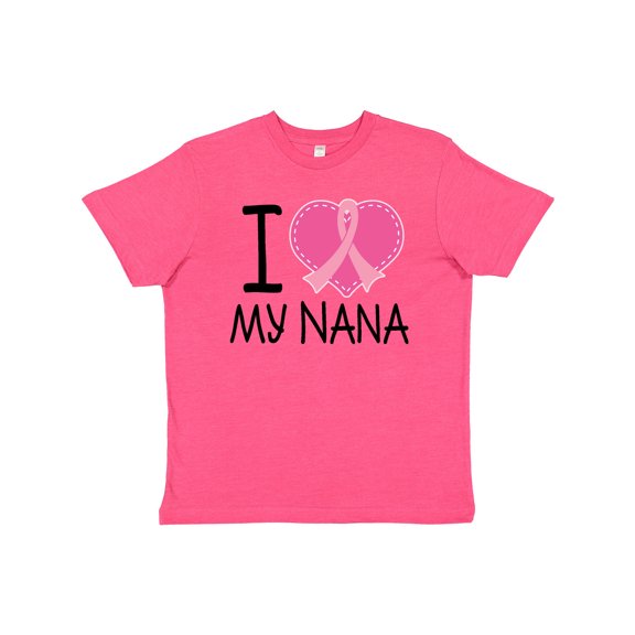 Inktastic Breast Cancer Nana Youth T-Shirt