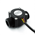 thumbnail image 2 of 1-60L/Min DC 3.5-24V Hall Effect Water Flow Sensor Counter Meter FS300A, 2 of 7