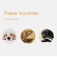 thumbnail image 3 of Clearance! Rubber Chew Toy Sounding Molar Dog Toy Bite-resistant Ball Suitable for Large Dogs Interactive Squeaky Chewing Toys for Pets G L, 3 of 5