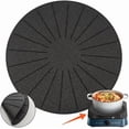 thumbnail image 2 of Induction Cooktop Mat, Silicone Fiberglass Scratch Protector, 9 Inch Silicone Induction Cooktop Protect Mat, Non Slip Pads for MagneticStove (S), 2 of 8