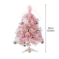 thumbnail image 2 of Christmas Pine Tree Tabletop Christmas Tree 40 White & Multi-Color LED Bulbs, 2 of 9