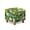 Colorful Shamrock Floral, variant on TSOVTHRID Oil Painting Floral Print Ottoman Slipcover Square Stretch Ottoman Covers for Folding Storage Stool Soft Foot Stool Cover with Elastic Bottom for Home Decor