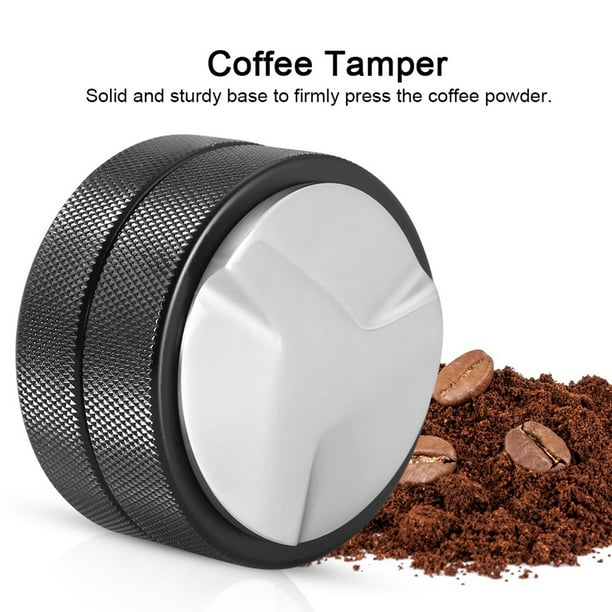 Tamper de café, 51 mm de acero inoxidable Tamper de café Tamper de grano de café Robusto y resistente