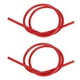 thumbnail image 1 of Cable de encendido de 2 uds., núcleo de carburo de silicio de 8mm, cable de encendido de 1m de largo, rojo, 1 of 9