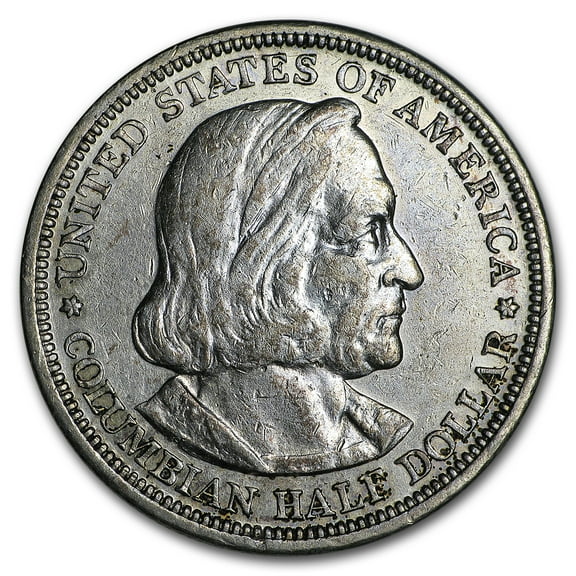 1893 Columbian Expo Half Dollar XF