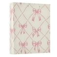 thumbnail image 5 of ALAZA Bows Checkered Hardcover 3 Ring Binder 1.5" Round Rings Interior Pockets Binders Organizer 1 Pack, 5 of 9