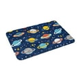 thumbnail image 2 of Bingfone Planets And Stars Door Mat 16"X24" Front Entrance Non-Slip Low Profile Washable For Entryway, 2 of 8