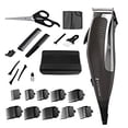 thumbnail image 2 of Remington Remington 23-piece home barber chrome haircut kit, hair clippers, black/grey, HC1085, 2 of 2