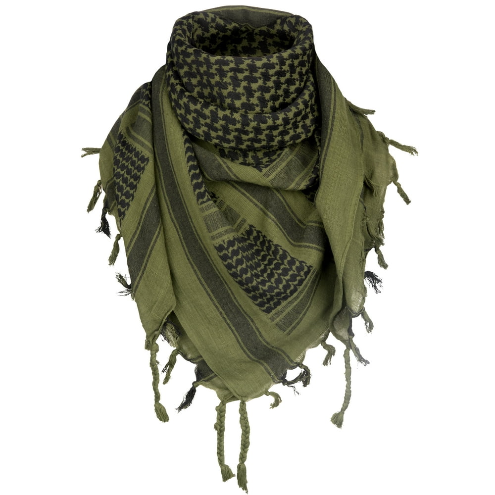 Survival General 100 Cotton Shemagh Tactical Military Keffiyeh Scarf