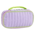 thumbnail image 5 of Bolsa de maquillaje portátil Bolsa con cremallera Bolsa de cosméticos con Violeta, 5 of 5