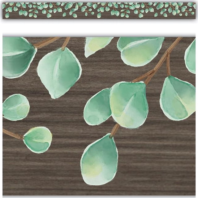 Bordure Droite en Eucalyptus - Lot de 6