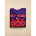 thumbnail image 3 of Hey There Pumking Sweatshirt Men -Image by Shutterstock, Male x-Large, 3 of 4