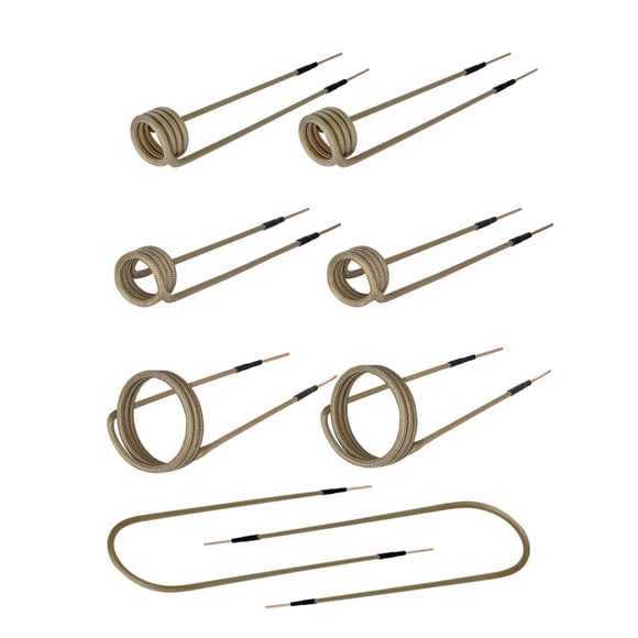 Solary 8 Pcs Induction Heater Coil Kit for Magnetic Induction Heater