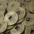 thumbnail image 3 of 100 Pcs Antique Coins Craft Feng Shui Coins Ancient Chinese I Ching Coins For Health Wealth Charm, 3 of 5