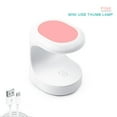 thumbnail image 1 of PVCS Mini Nail Piece Portable Phototherapy Lamp USB Nail Polish Baking Lamp, 1 of 2