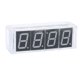 thumbnail image 1 of Kit De Reloj Electrónico De Bricolaje, Kit De Reloj LED De Bricolaje Recargable De 4 Dígitos Con Visualización Automática De Temperatura De Tiempo, Proyectos De Soldadura De, 1 of 7