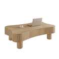 thumbnail image 6 of Hassch 42 Inch Coffee Table with Lift Top, Mid Century Modern Cocktail Table with Storage, Center Table for Living Room, Natural, 6 of 8