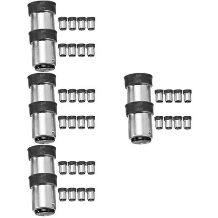 

40 Pcs Conversion Lamp Holder Light Bulb Lamp Converter B15 to E14 Light Converter Bulb Socket Adapters