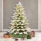 thumbnail image 5 of Falda para Árbol de Navidad, Elementos Clásicos Navideños, Decoración Navideña, Falda para Árbol, Decoración Inferior para Árbol de Navidad, Delantal, Regalo, 5 of 6