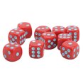 thumbnail image 1 of 16mm 6 Sided , 16mm Rounded Corner  Impact Resistance  for Math Games Yellow Red Dots,Red Blue Dots,Green Black Dots,Purple Yellow Dots,Purple Black Dots, 1 of 7