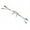9202_grey Clear, variant on VisionGlobal Pure Titanium Frame for men/women Blue Light Blocking,Hand-set Diamond Fashion Glasses (Golden Clear, 3.00 Magnification)