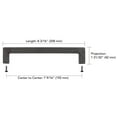 thumbnail image 2 of Richelieu Bp9466192 7-9/16" Center To Center Handle Cabinet Pull From The Inspiration, 2 of 3