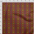 thumbnail image 3 of oneOone Viscose Jersey Fabric Tartan Check Print Fabric By The Yard 60 Inch Wide, 3 of 4
