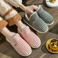 thumbnail image 4 of Cozy Stylish Slipper,Slipper Booties, Winter Fuzzy Warm Thick-Soled Plush House Cloud Slides Men Women, 4 of 8