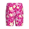 thumbnail image 4 of Yiaed Vintage Flowers for Men's Soft Sleep Pajama Short Lounging Pajama Shorts-Medium, 4 of 8