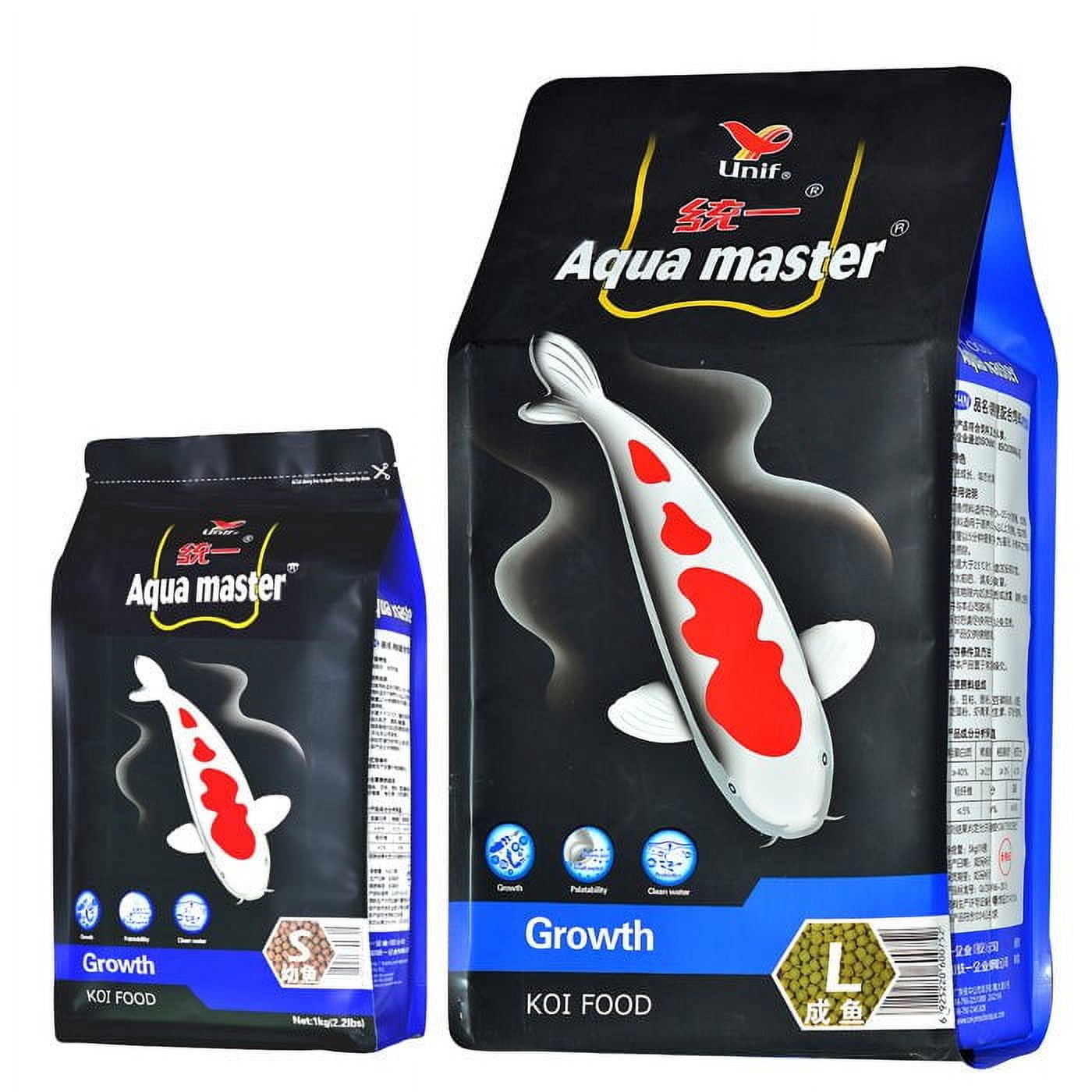 Aqua Master Growth Koi Food (1 kg) - Large Pellets