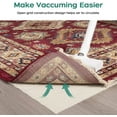 thumbnail image 3 of shiyou-Non Slip Rug Pad Gripper Round 4 Feet Extra Thick Carpet Pads for Area Rugs and Hardwood Floors, Keep Your Rugs Safe and in Place, 3 of 4