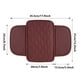 thumbnail image 3 of Caja de apoyo del brazo del coche, accesorios interiores de cuero, bolsa de almacenamiento multifunción de color borgoña, 3 of 9