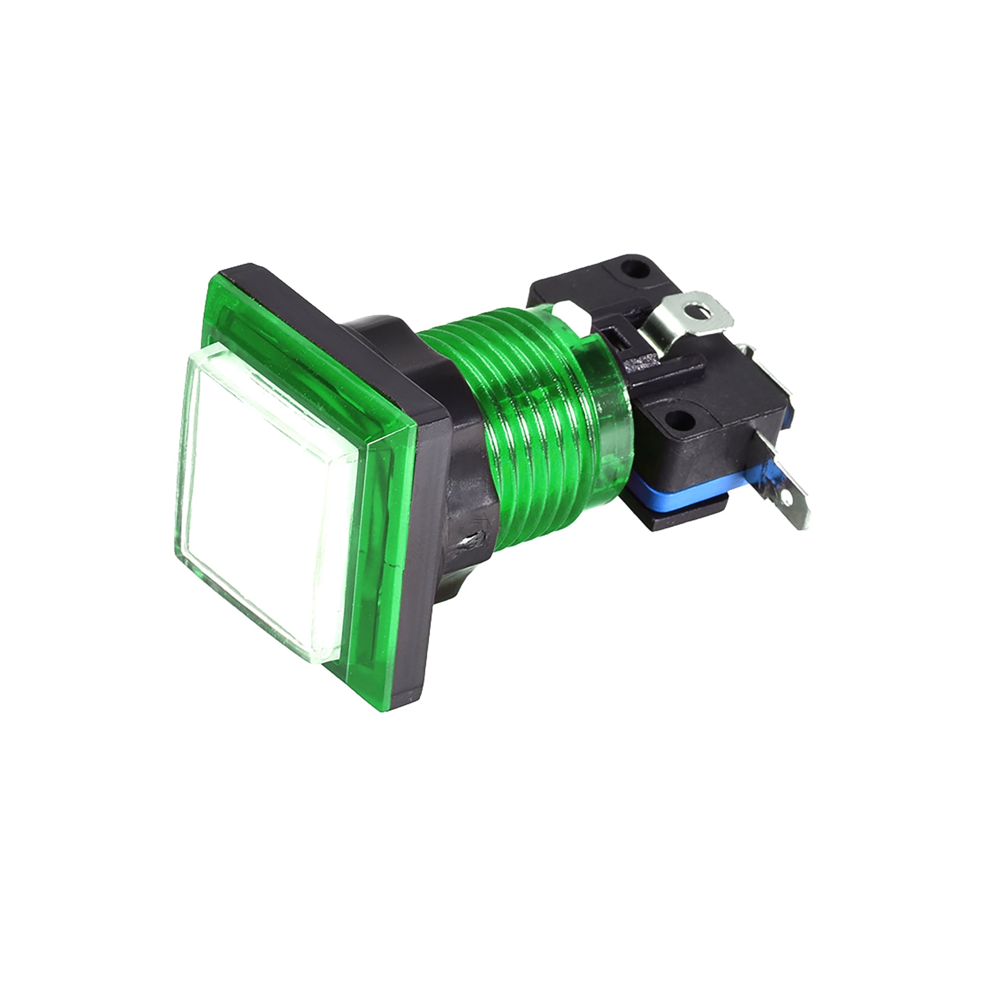 Game Push Button 34x34 Square 12V LED Illuminated Push Button Switch w