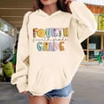thumbnail image 2 of Ruyang Girls Boys 4th Grade Back to School Hoodie Kids Long Sleeve Cute First Day of School Hoodie Preppy Sweatshirts, 2 of 7