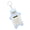 Blue, variant on SagaSave Mini Portable Calculator with Keychain for Office Home School Cute Cartoon Look