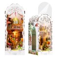 thumbnail image 1 of Kit de rincón para libros Lycidae para casa de muñecas DIY con luces LED Gardenhouse, 1 of 8