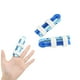 thumbnail image 3 of EeaseMX Férula para dedo, soporte para dedos, protector de fijación para pulgar en gatillo, inmovilizador de dedos, protección articular para lesiones en los dedos, talla L (azul), 3 of 8