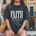 thumbnail image 6 of Faith Matthew 17:20 Christian T-Shirt, Minimal Bible Verse Inspirational Tee, 6 of 10