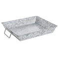 thumbnail image 7 of HUBERT® Galvanized Metal Serving Pan - 10" L x 12" W x 2" H, 7 of 7