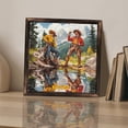 thumbnail image 3 of Western Cowboys Art Wooden Sign Wall Plaque - Vintage Art Decoration, Wall Decoration - Ideal Gift For Home Decoration, Living Room, Bathroom, Bedroom, Garden, Dining, Bar, Cafe, Festival Party Dec, 3 of 7