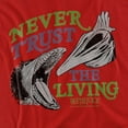 thumbnail image 2 of Beetlejuice Never Trust Women's T Shirt,Red, Small, 2 of 6