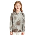 thumbnail image 3 of Abcomgle Uniform Shirts for Girls 10-12 Long Sleeve Pique Polo Shirt with Collar Camouflage Button Up School Shirts for Girls Moisture-Wicking Lightweight Girls Blouse, 3 of 7