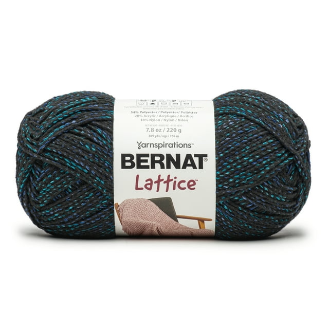 Bernat® Lattice™ #4 Worsted (Medium) Blend fil, 7.8oz/220g 389 Yards