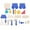 F, variante sur XFGOU Jouets à Ventouse en Silicone Jouets et Passe-Temps Ensemble d'Outils pour Enfants Jouets Éducatifs Jouet de Construction avec Vis Assemblage Jouets de Construction d'Ingénierie Créatifs Éducation