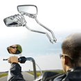 thumbnail image 1 of Paire de Rétroviseurs Distinctifs à Main de Squelette pour Moto Scooter Cyclomoteur Vélo Standard, 1 of 3